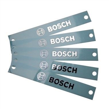 תווית מדבקת לוגו מתכת